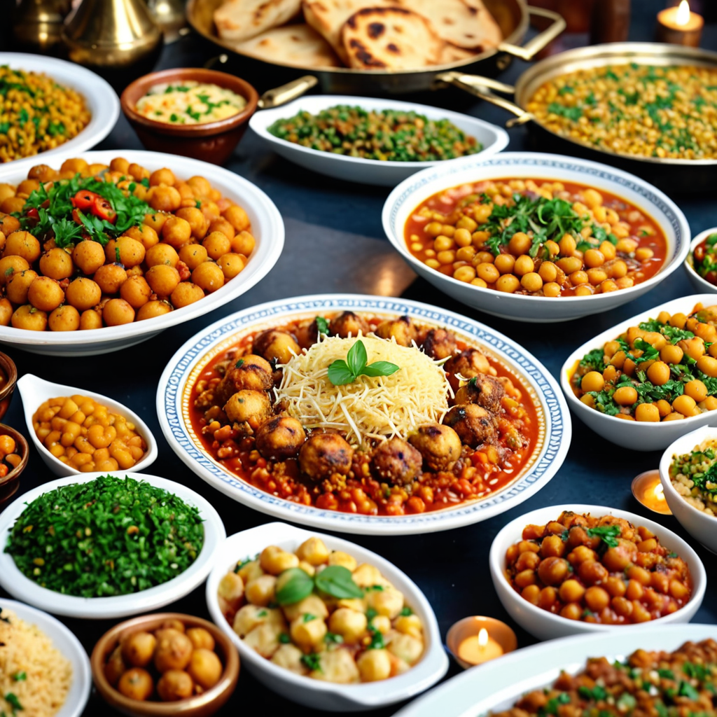 Sampling Traditional Algerian Dishes