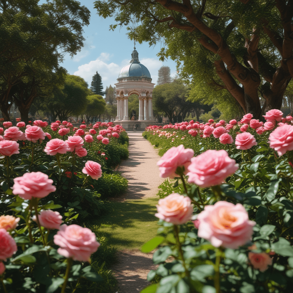 You are currently viewing A Guide to Visiting the El Rosedal Rose Garden in Buenos Aires, Argentina