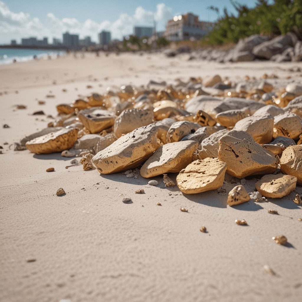 Exploring the Gold Rock Beach in the Bahamas