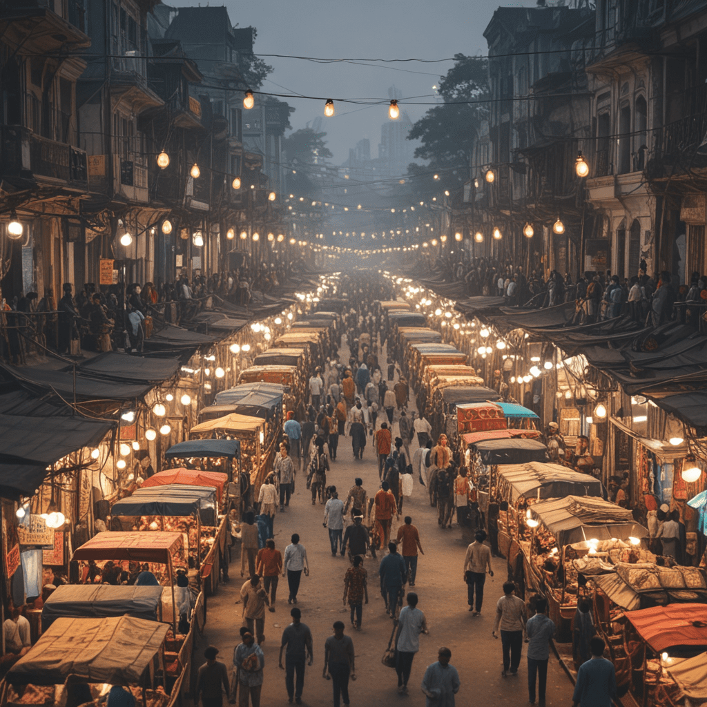 Read more about the article Dhaka’s Bustling Markets and Bazaars