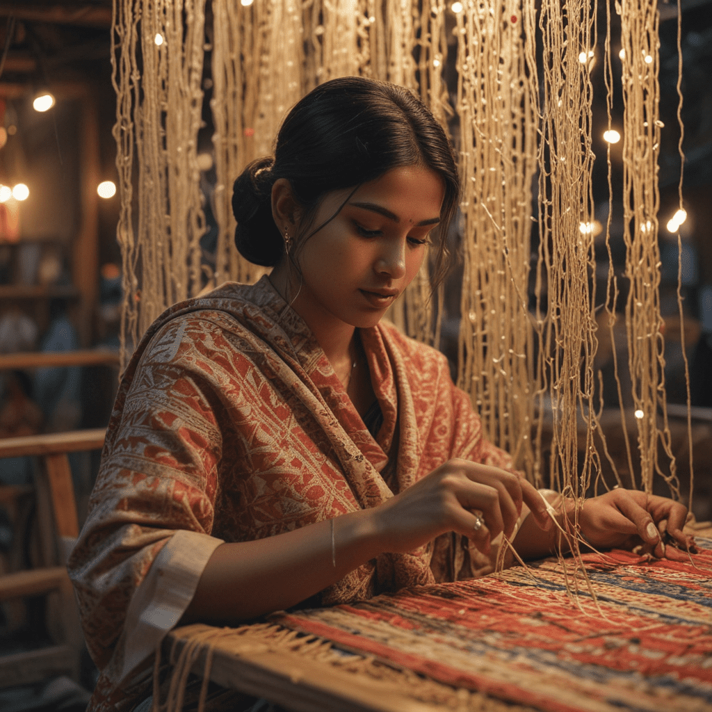 Read more about the article The Art of Jamdani Weaving in Bangladesh